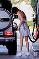 kendall jenner wears suns hoodie fuel up car 27