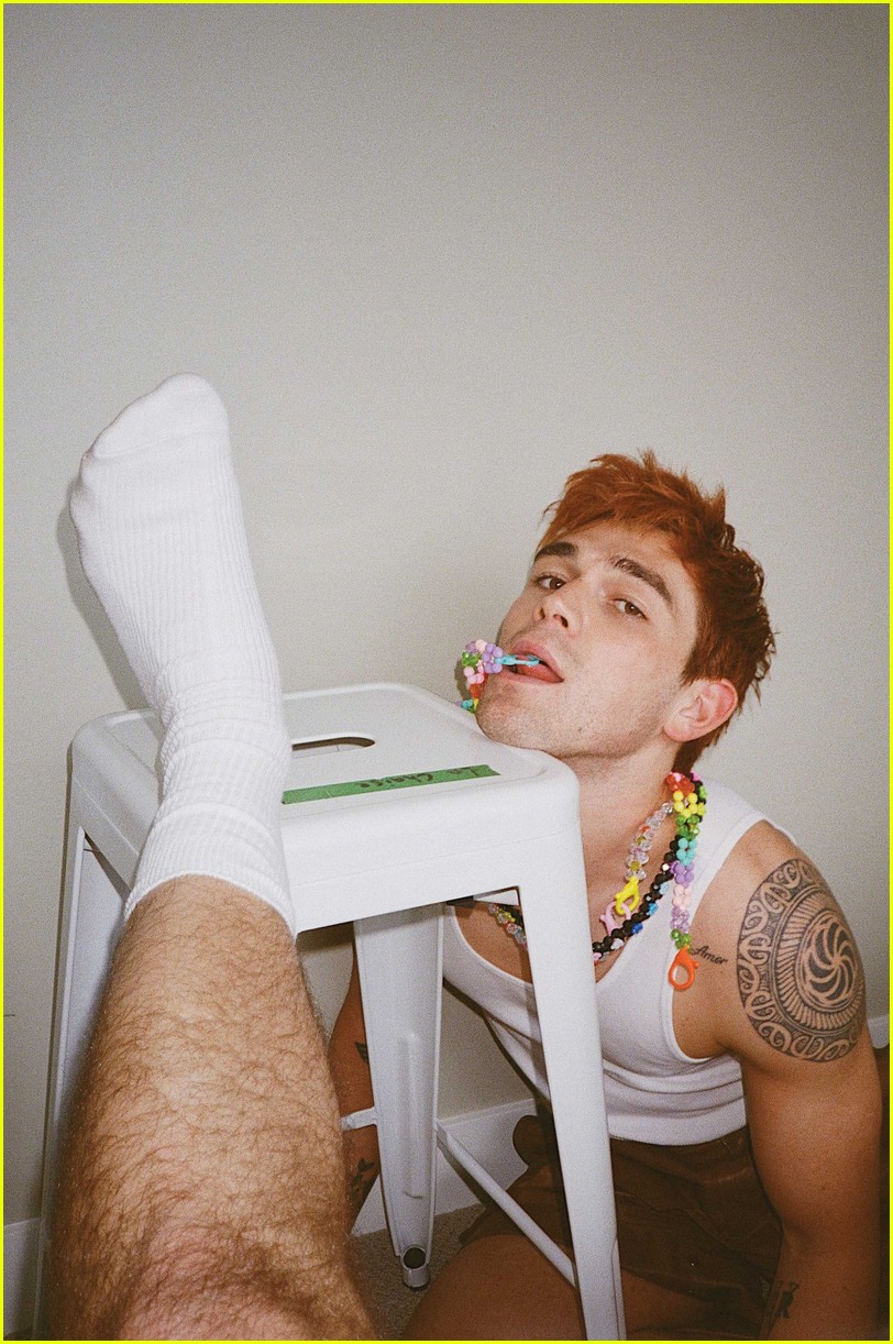 kj apa goes shirtless for new interview magazine feature 01