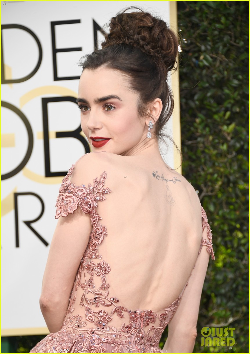 lily collins first golden globes was over 20 years ago 04