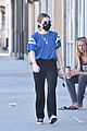 lucy hale blue look errands la after kiss skeet 11