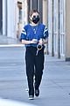 lucy hale blue look errands la after kiss skeet 12