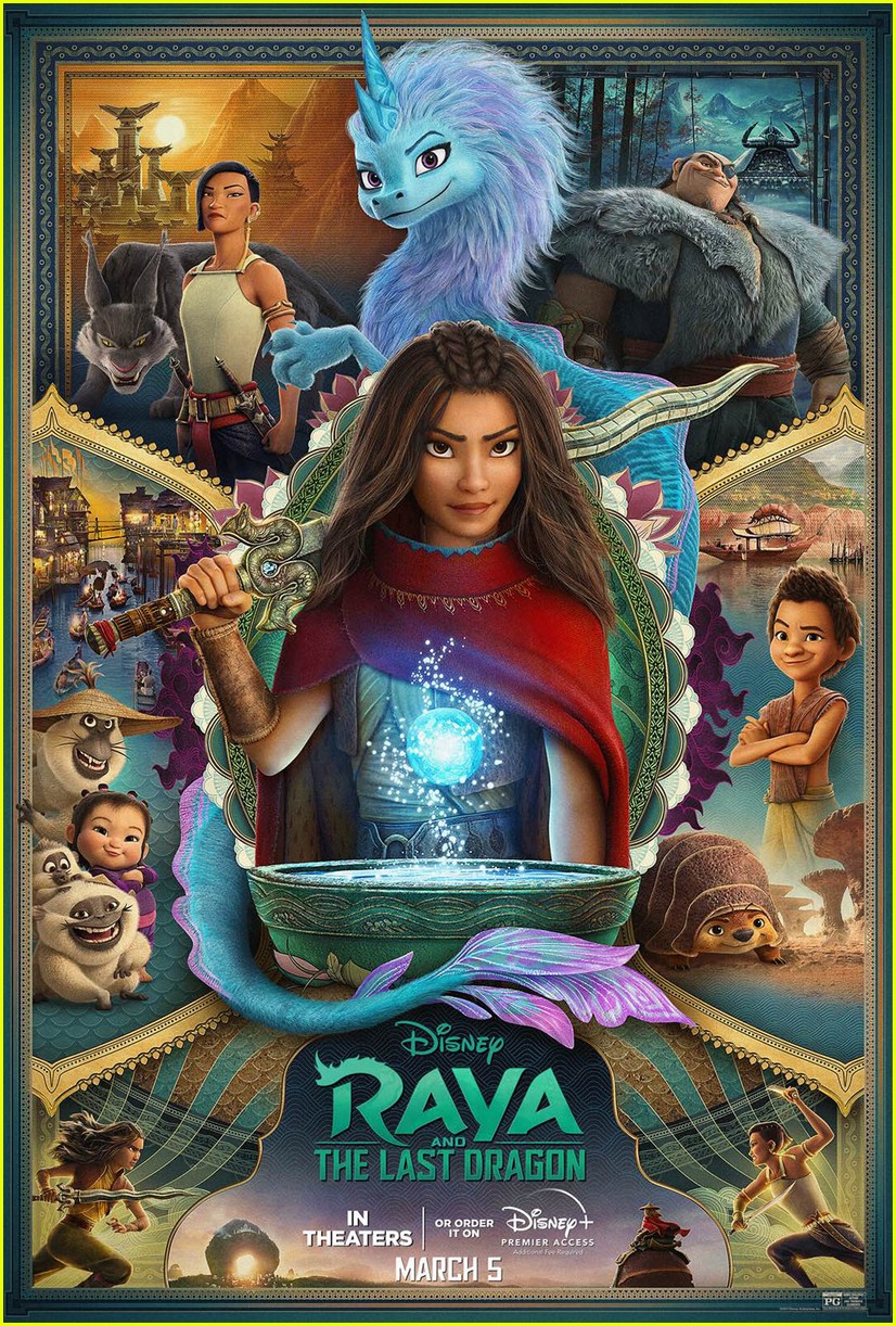 raya and the last dragon gets new poster premier access pre order opens 01