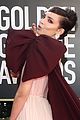 sofia carson wears a giant bow for golden globes pre show 02