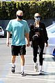 cody simpson marloes stevens step out for gym session together 01