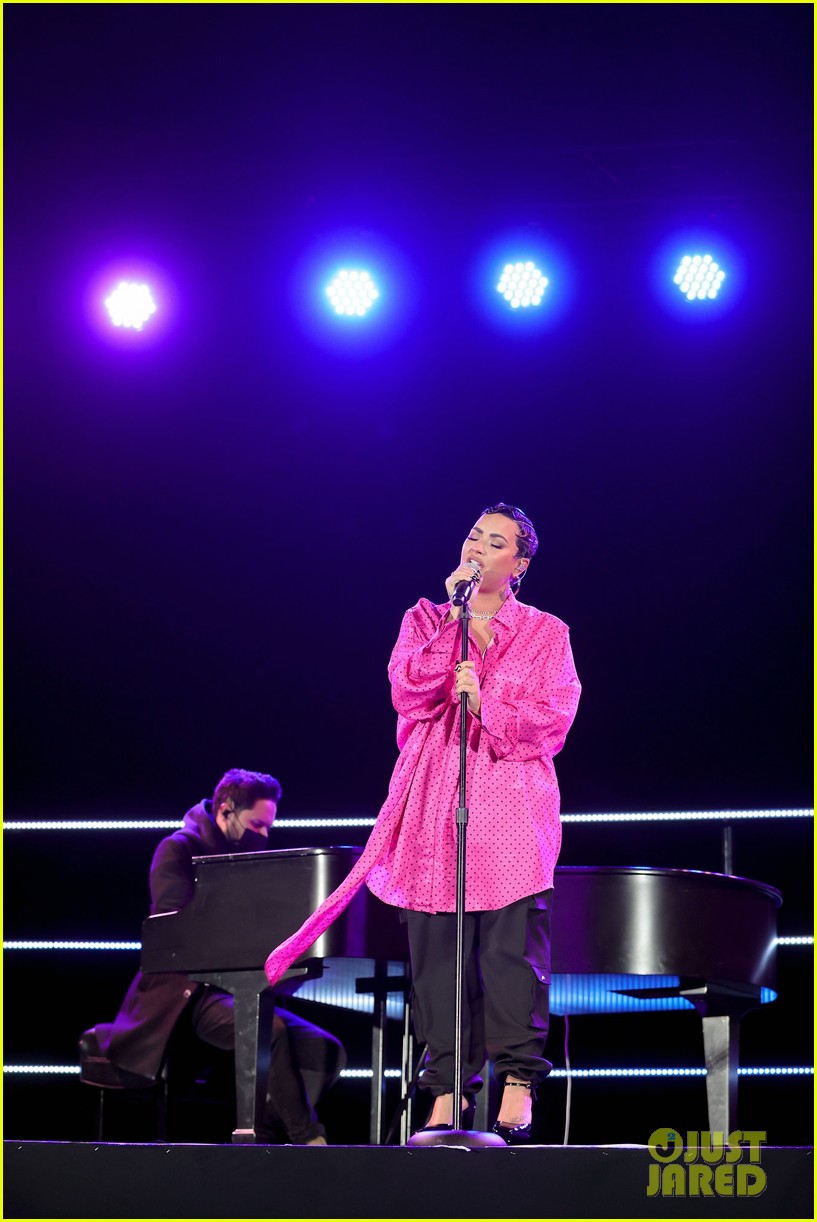 Demi Lovato Performs 'Dancing With The Devil' at YouTube Docu-Series