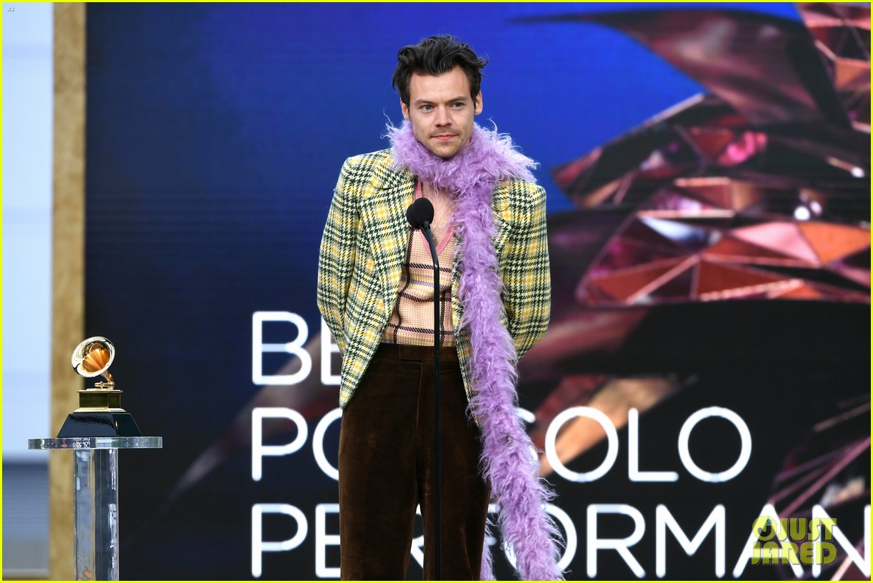 Harry Styles Wins His First Ever Grammy, Lizzo Congratulates Him