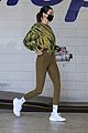kendall jenner carries water jug trip to the gym 01