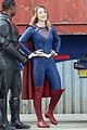 melissa benoist set supergirl vancouver 2021 09