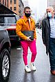 nick jonas colorful outfit out in nyc 03