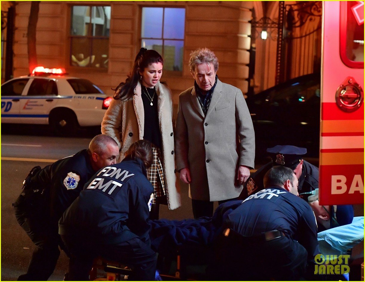 selena gomez martin short worried looks only murders night set 23