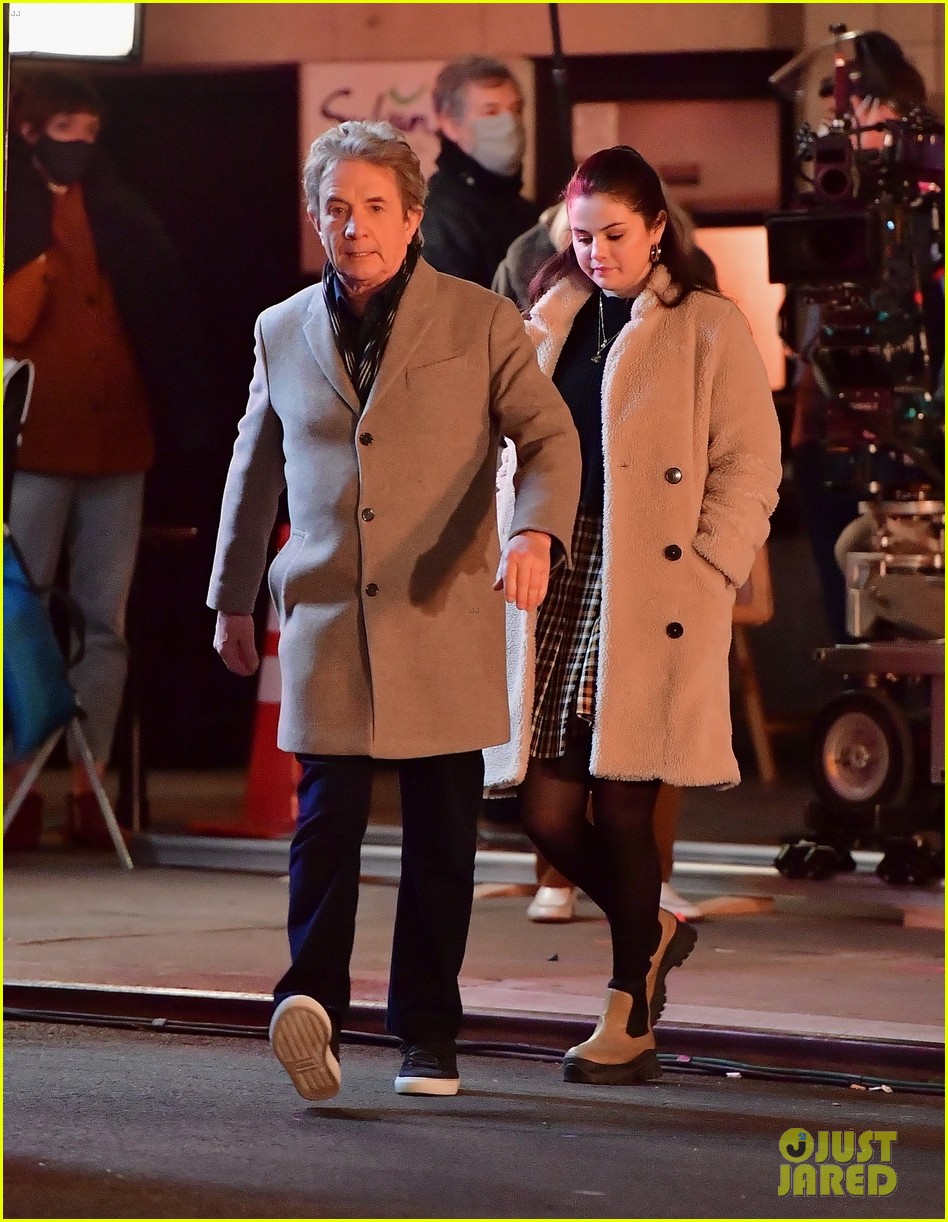 selena gomez martin short worried looks only murders night set 27
