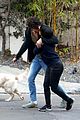 shawn mendes camila cabello share kiss walking dog 03