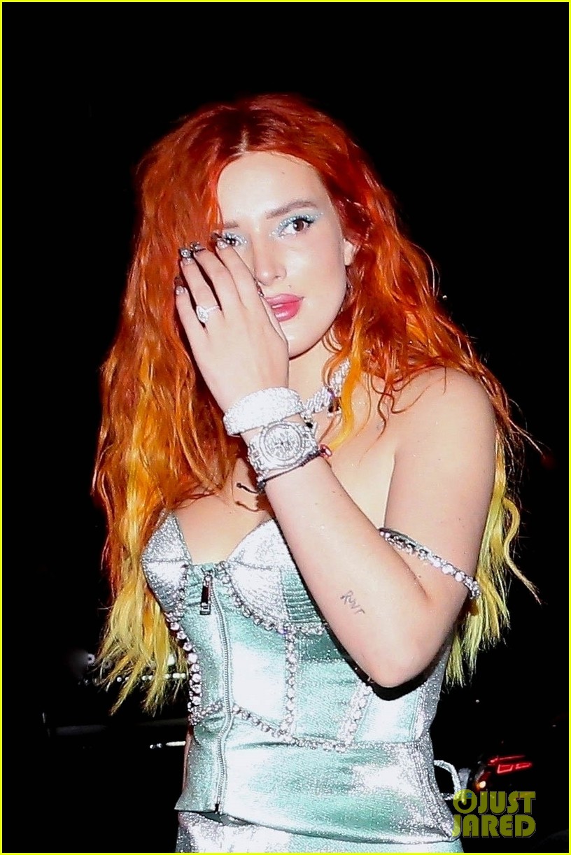 bella thorne fiance dinner date 02