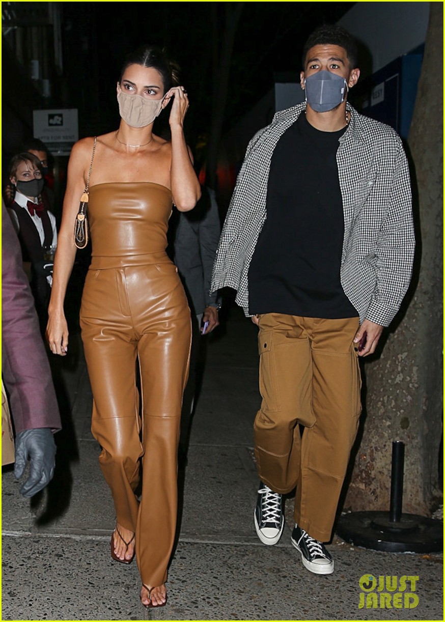 Kendall Jenner Does Date Night in Leather — Sustainable Vegan Leather