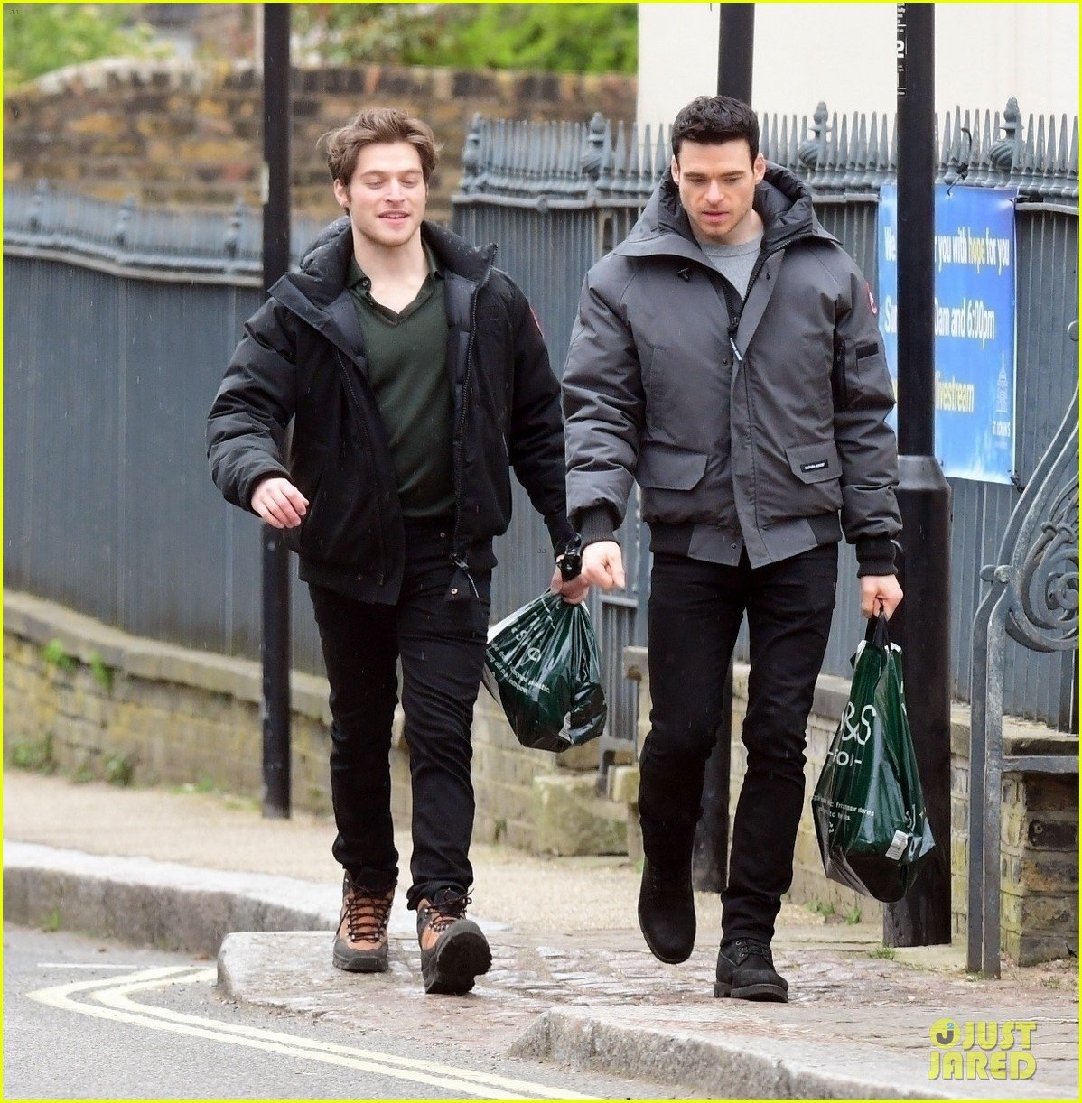 richard madden froy gutierrez seen together in london 03