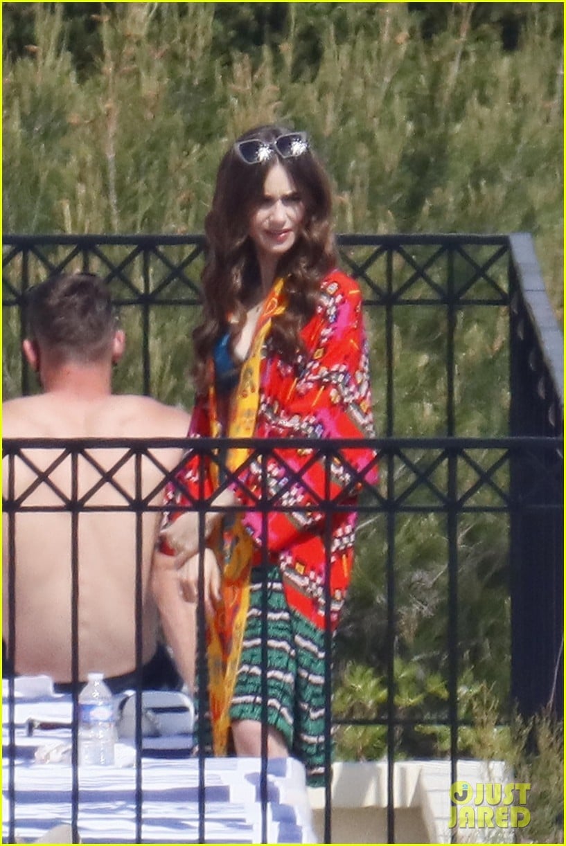 lily collins shooting emily in paris season two 01