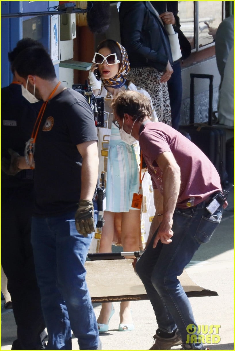lily collins shooting emily in paris season two 20