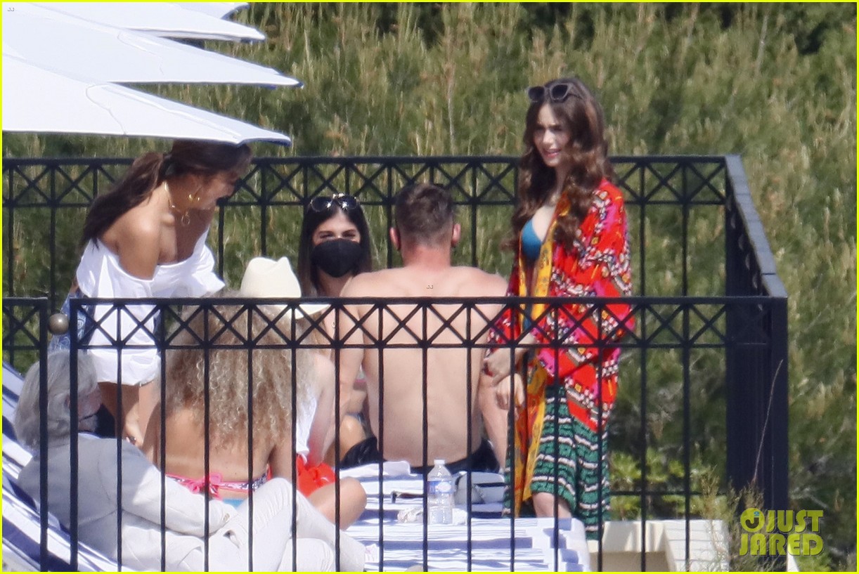 lily collins shooting emily in paris season two 28