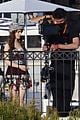 lily collins shooting emily in paris season two 44