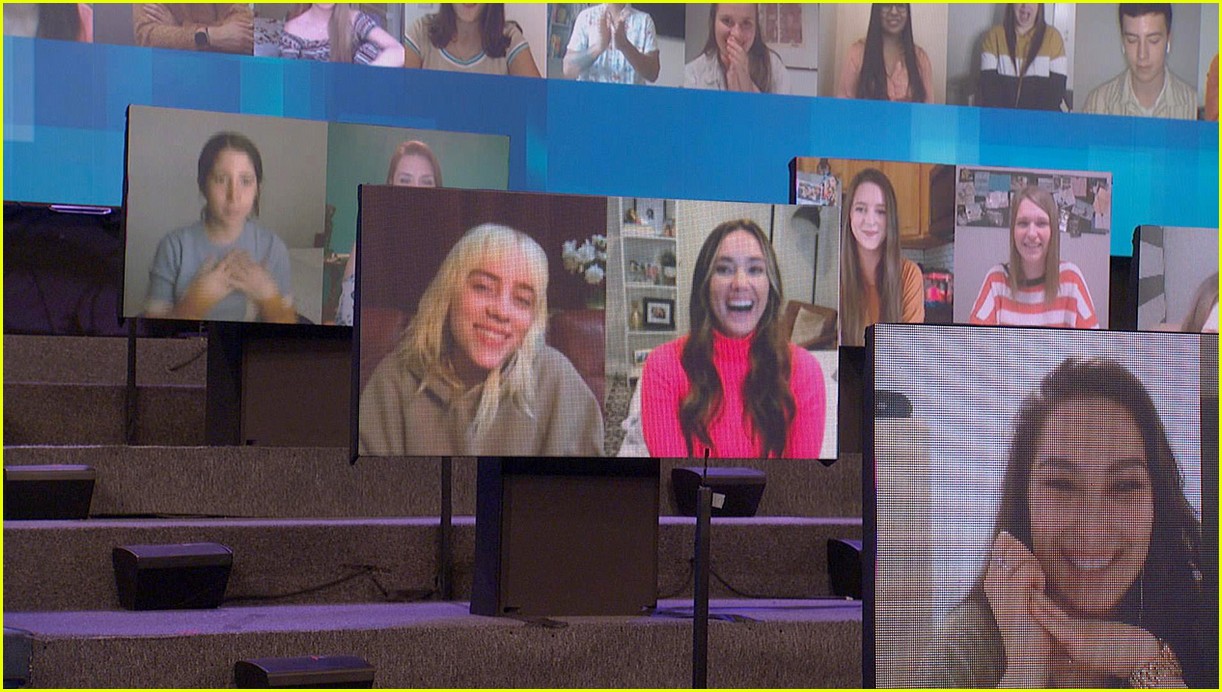 billie eilish on ellen show 01