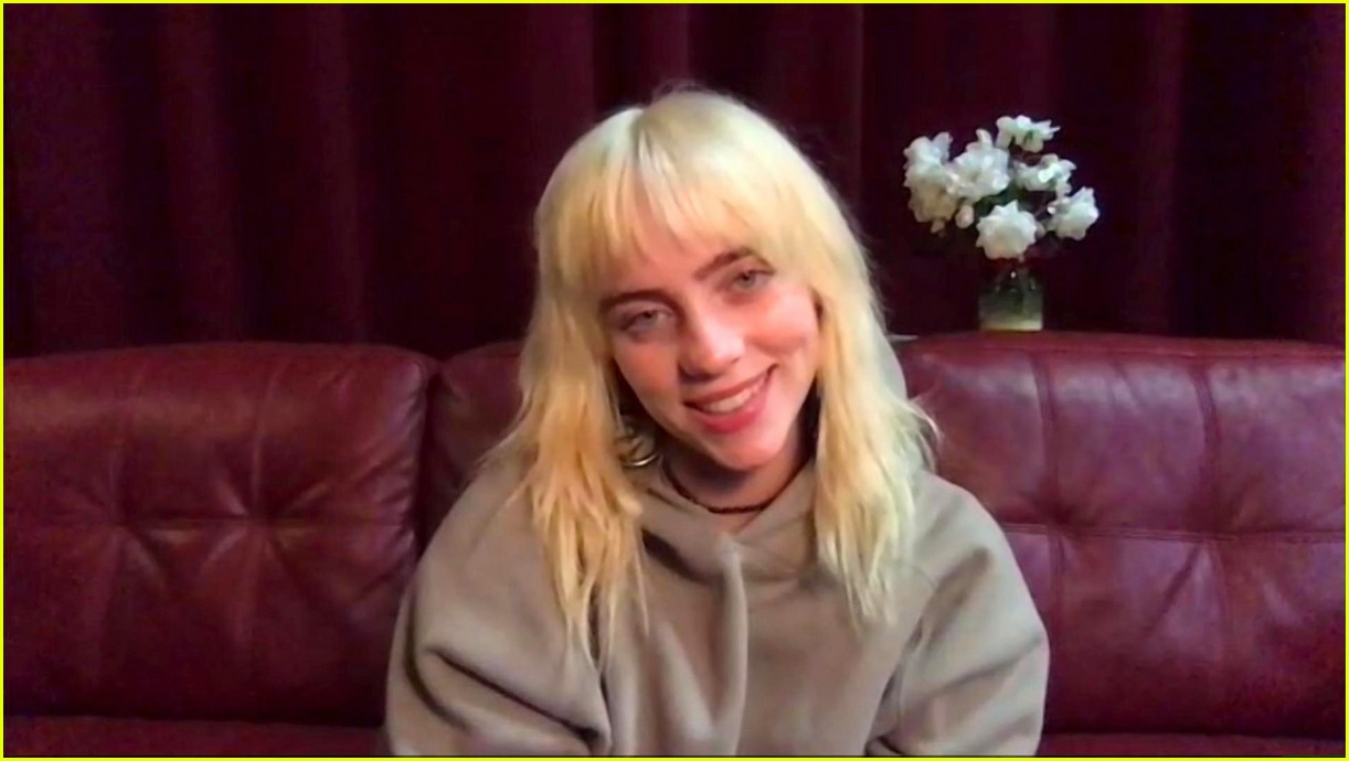 billie eilish on ellen show 03