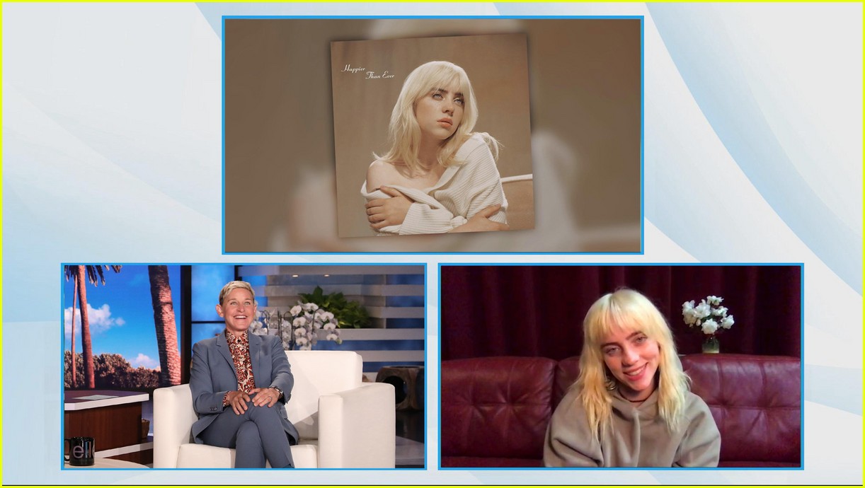 billie eilish on ellen show 04