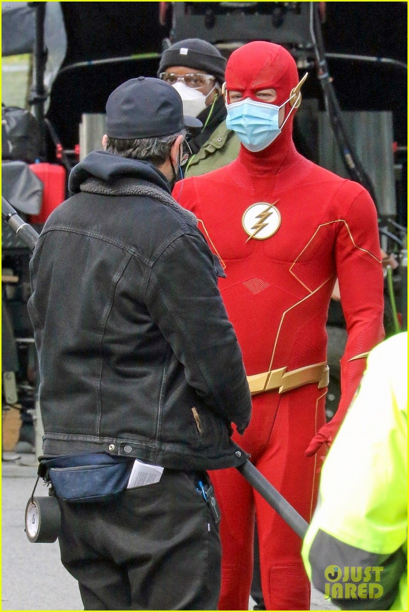 first look photos of jordan fisher as impulse on the flash 24