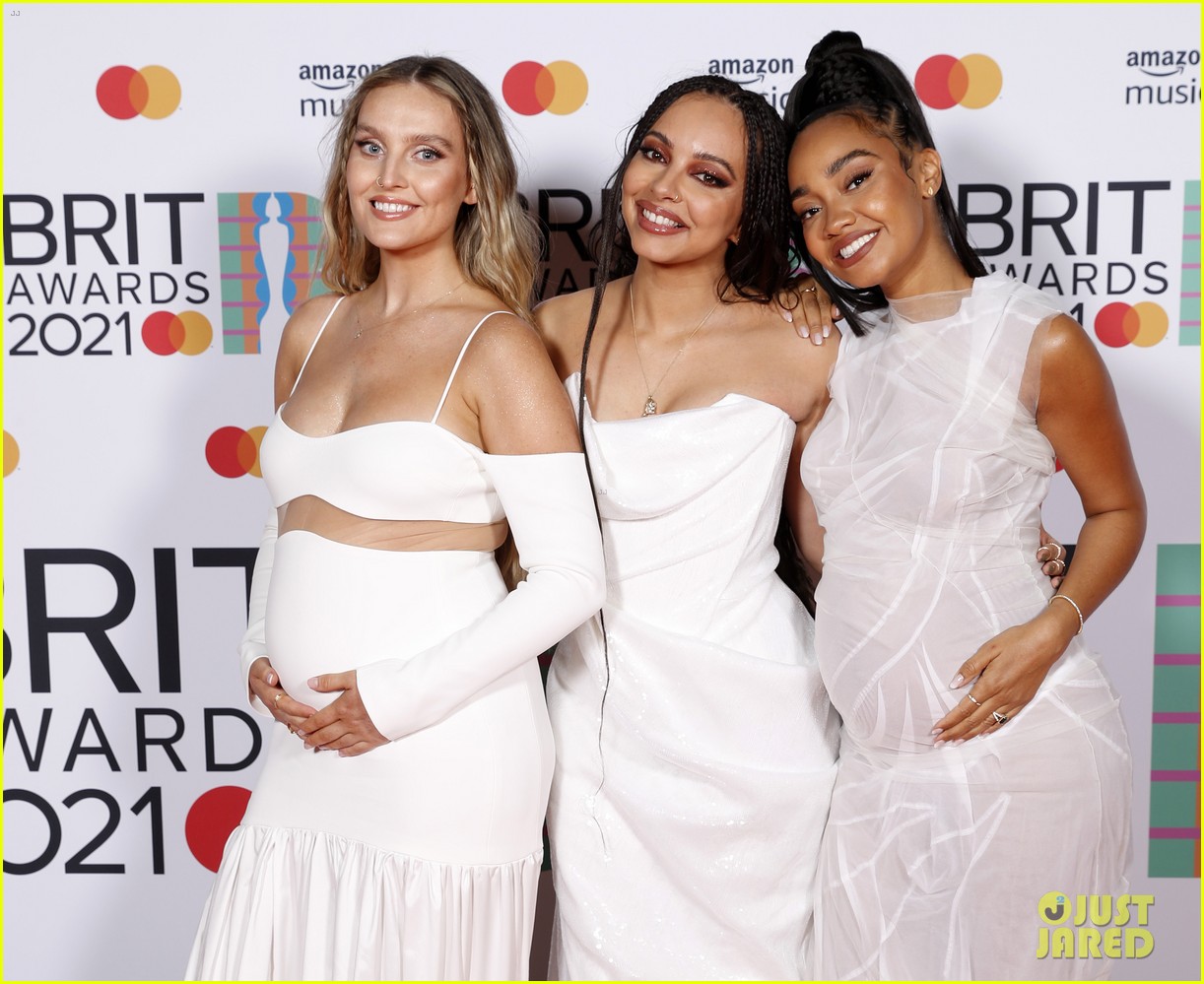 Little Mix's Jade Thirlwall Rocks Blue Hair at BRIT Awards - wide 1