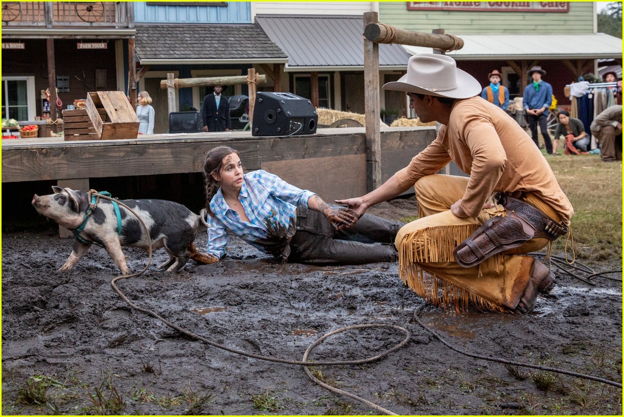 bailee madison lands in the mud in new a cinderella story clip 01