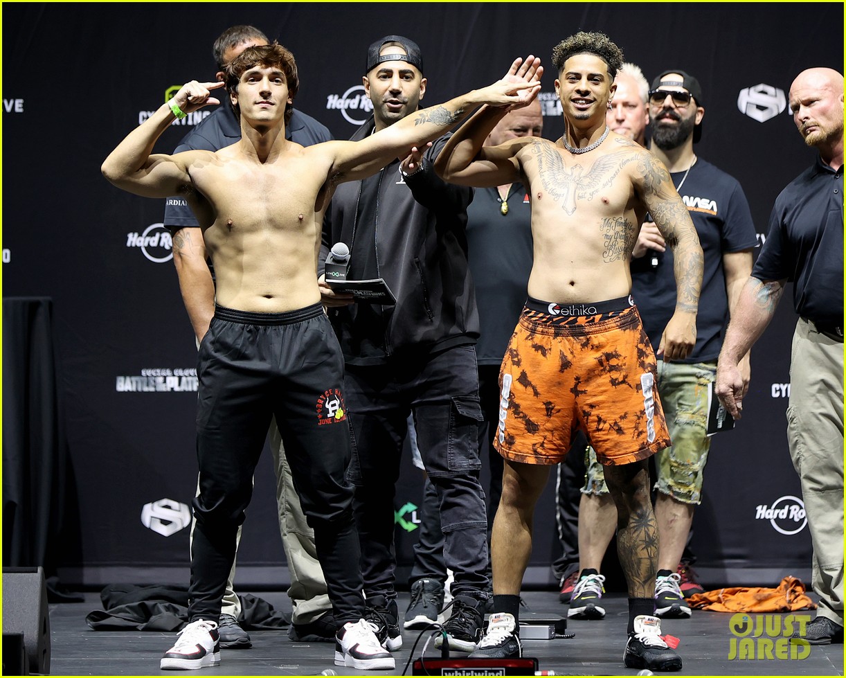 bryce hall tayler holder vinnie hacker weigh in ahead of weekend boxing event 17