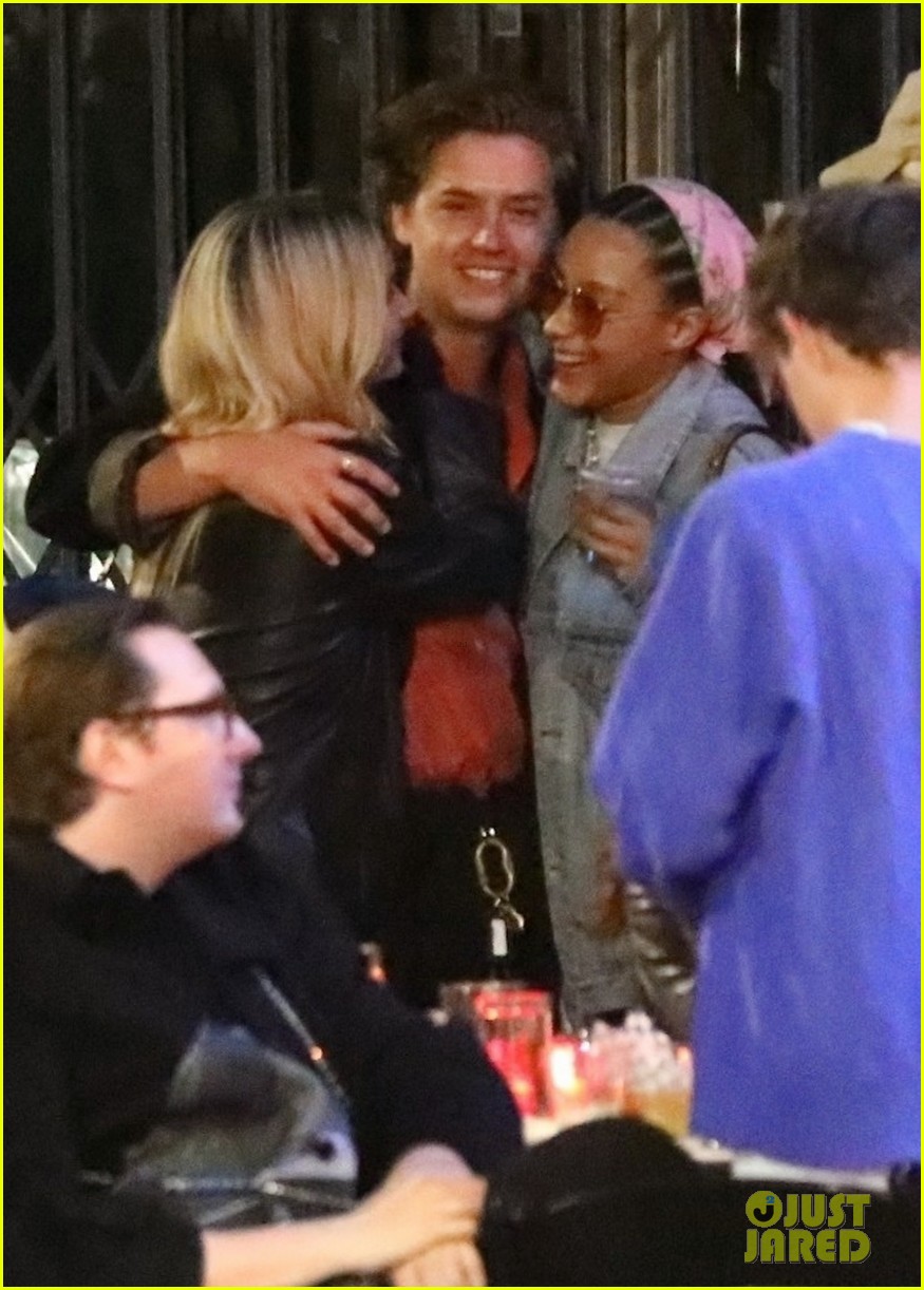 cole sprouse camila mendes stella maxwell hang out 01