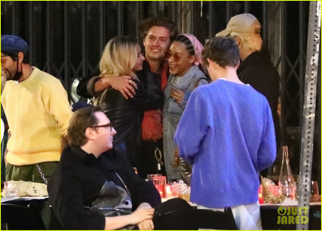 cole sprouse camila mendes stella maxwell hang out 06