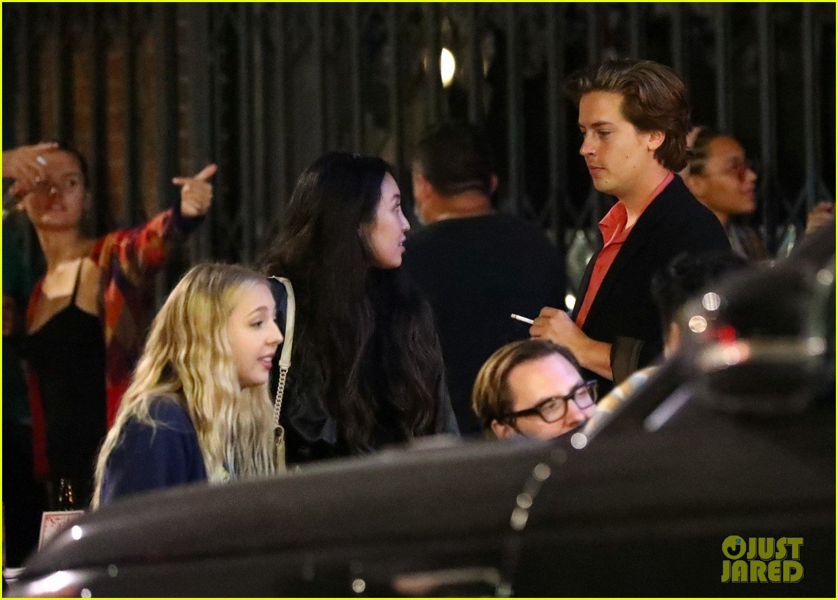 cole sprouse camila mendes stella maxwell hang out 24