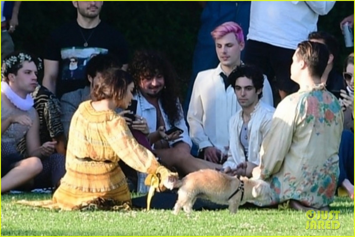 vanessa hudgens gg magree costume party in the park 24