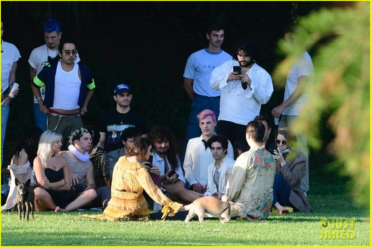 vanessa hudgens gg magree costume party in the park 45