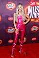 kelsea ballerini stands out bright pink for cmt awards 06
