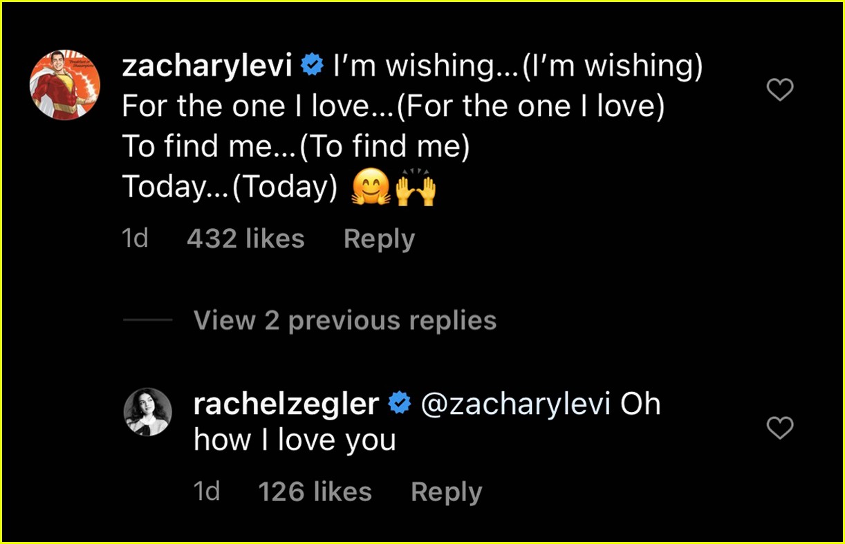 rachel zeglers shazam costar zachary levi more disney stars react to her snow white casting 01