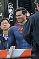 tyler hoechlin bitsie tulloch all smiles on set of superman lois finale 06