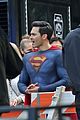 tyler hoechlin bitsie tulloch all smiles on set of superman lois finale 16