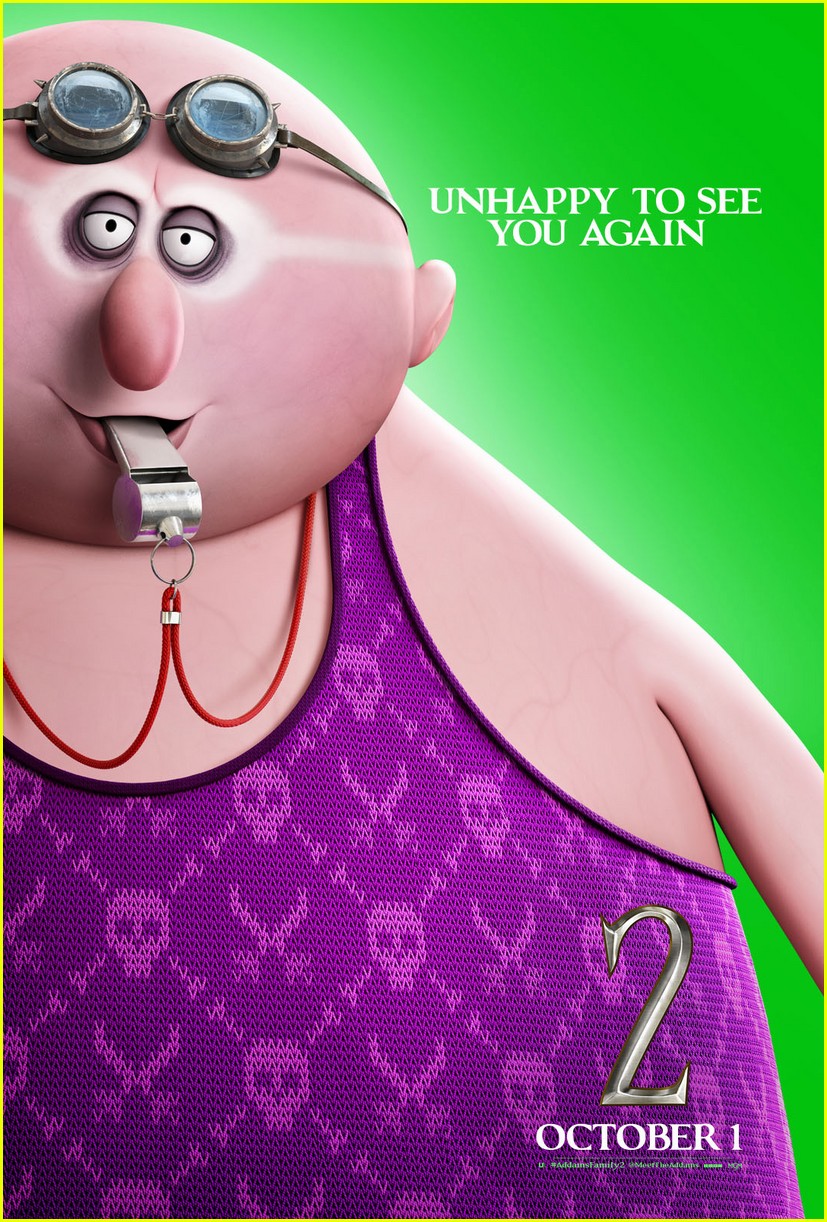 the addams family 2 gets new vacation character posters 20
