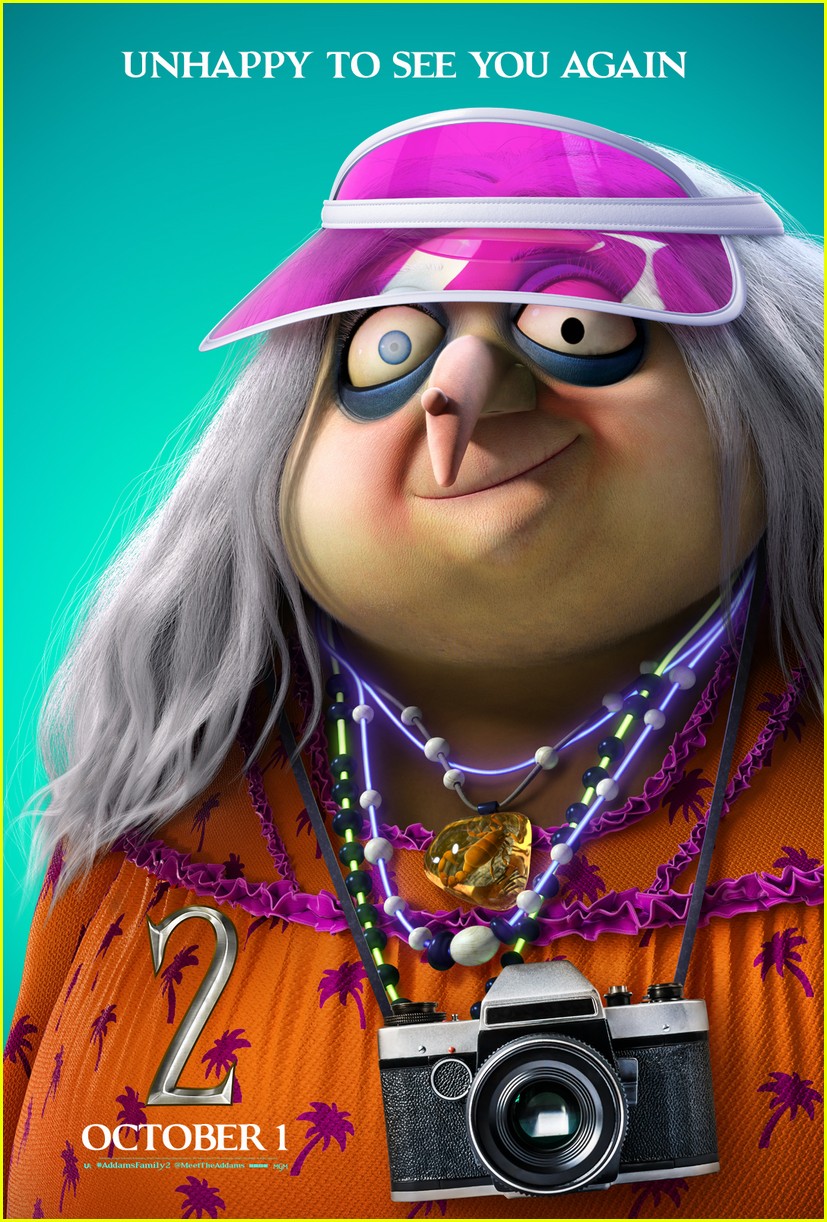 the addams family 2 gets new vacation character posters 22