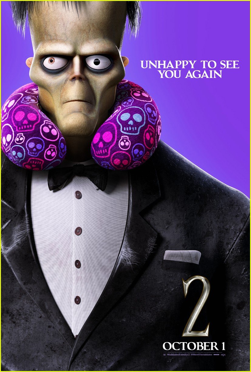 the addams family 2 gets new vacation character posters 23