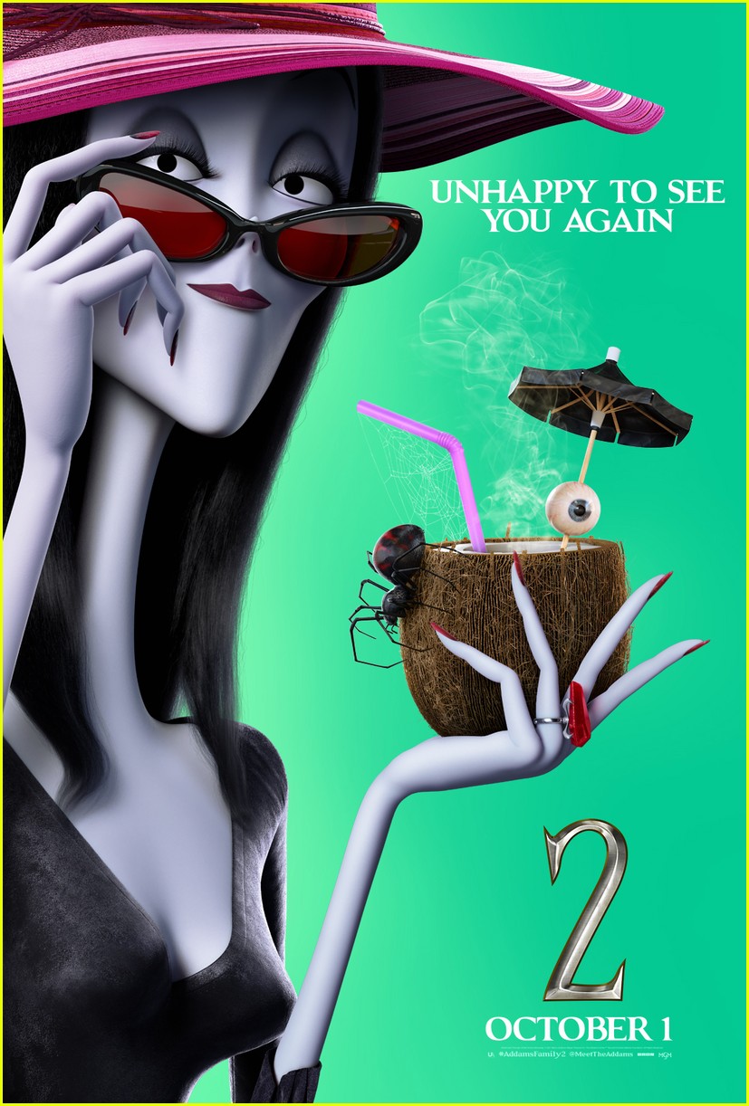 the addams family 2 gets new vacation character posters 24