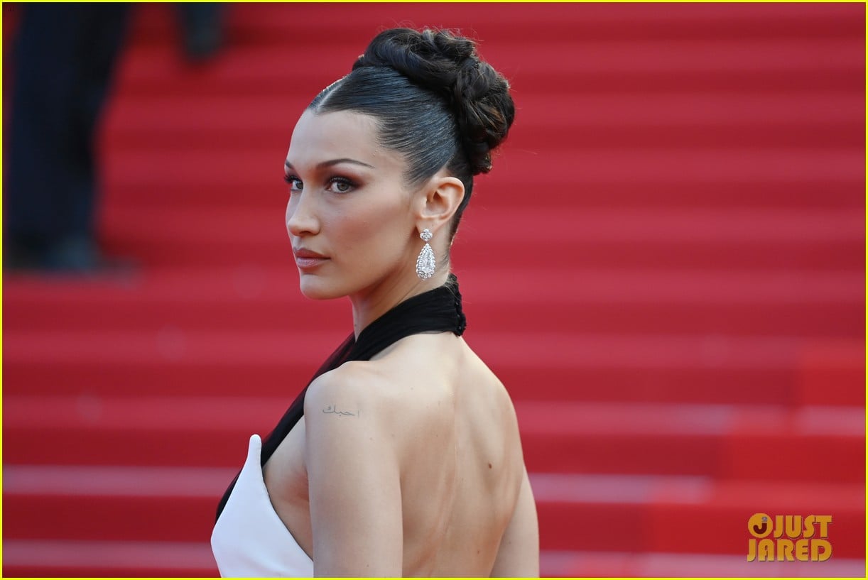 bella hadid makes quite the entrance at cannes film festival 30