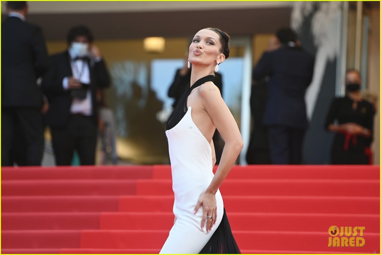 bella hadid makes quite the entrance at cannes film festival 32