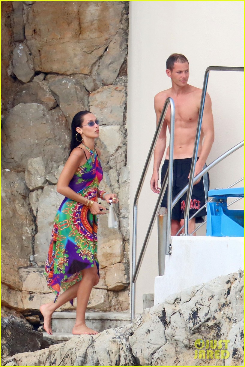 bella hadid marc kalman swim cannes photos 32