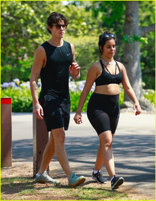 shawn mendes camila cabello look so in love on a stroll in la 08