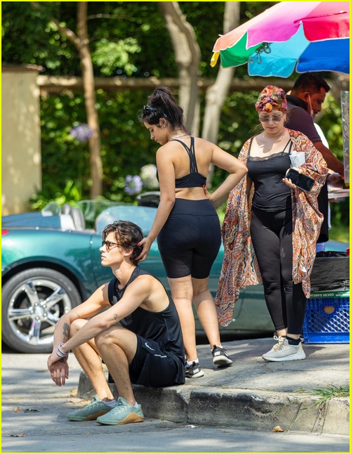 shawn mendes camila cabello look so in love on a stroll in la 22