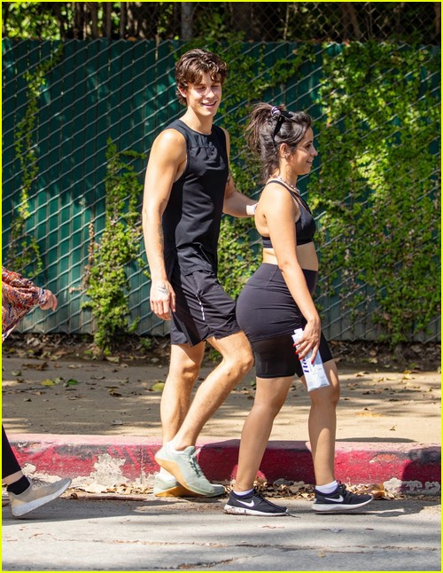 shawn mendes camila cabello look so in love on a stroll in la 33