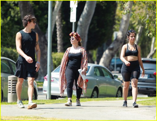 shawn mendes camila cabello look so in love on a stroll in la 70